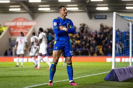 Goal 20 Afc Wimbledon Forward Ali Editorial Stock Photo - Stock Image ...