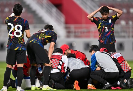 Hwang Jaewon South Korea Reacts During Editorial Stock Photo - Stock ...