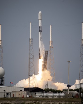 Spacex Falcon 9 Rocket Launches Batch Editorial Stock Photo - Stock ...