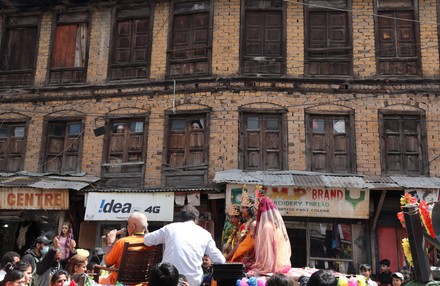 Kashmiri Pandits Hindus Participate Procession Celebrate Editorial ...