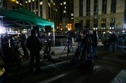 Atmosphere Outside Manhattan District Attorneys Office Editorial Stock ...