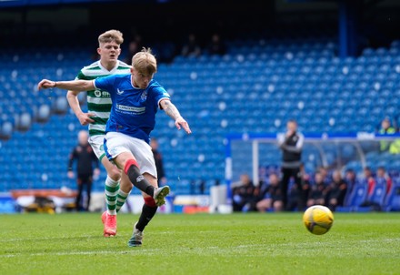 Rangers B Goalkeeper Jacob Pazikas Editorial Stock Photo - Stock Image ...