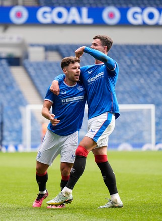 Aaron Lyall Rangers B Celebrates Team Editorial Stock Photo - Stock ...