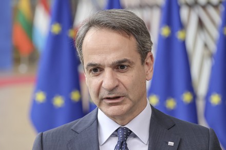 __COUNT__ Kyriakos Mitsotakis Prime Minister Of Greece At The European ...