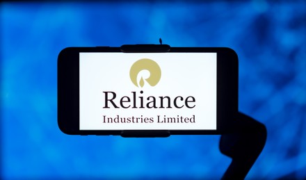 This Photo Illustration Reliance Industries Logo Editorial Stock Photo ...