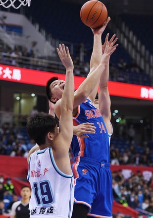 CBA: Sichuan Blue Whale vs. Qingdao Eagles - Xinhua