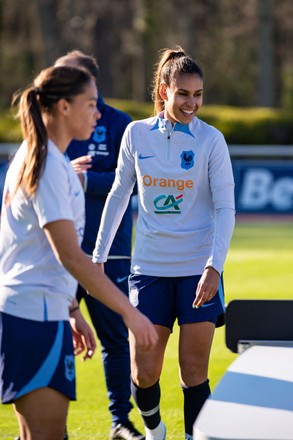 Maelle Lakrar France During Training French Editorial Stock Photo ...