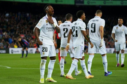 Vinicius Jr Celebration After Scoring 01 Editorial Stock Photo - Stock ...