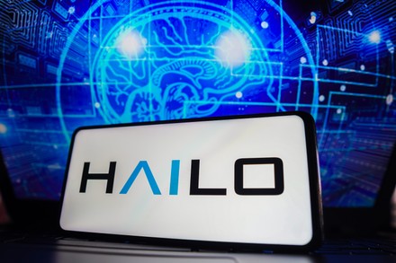 This Photo Illustration Hailo Ai Logo Editorial Stock Photo - Stock ...