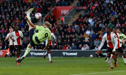 Erling Haaland Manchester City Scores Third Editorial Stock Photo ...