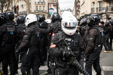 Bravm Riot Police Including One Equipped Editorial Stock Photo - Stock ...