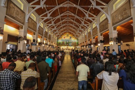 Sri Lankan Catholic Devotees Pray During Editorial Stock Photo - Stock ...