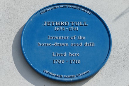 Former Home Inventor Seed Drill Jethro Editorial Stock Photo - Stock ...
