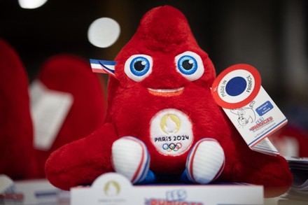 Paris 2024 Olympics Mascots Production Line Editorial Stock Photo ...