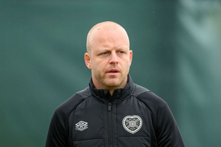 Hearts Interim Manager Steven Naismith Takes Editorial Stock Photo ...