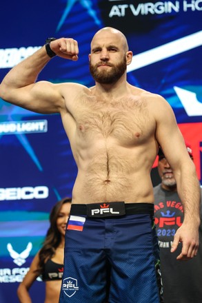 Heavyweight Denis Goltsov On Stage During Editorial Stock Photo - Stock 