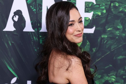 Canadian Actress Tamara Almeida Arrives Los Editorial Stock Photo