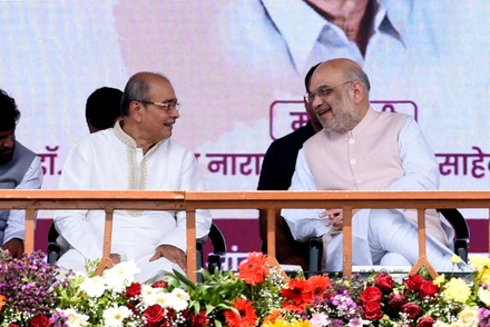 Union Home Minister Amit Shah Along Editorial Stock Photo - Stock Image ...