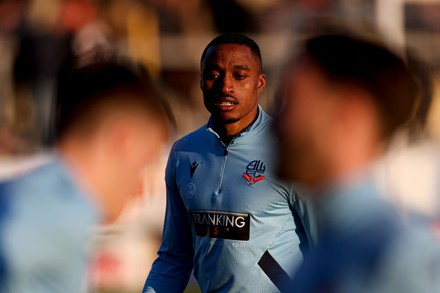 Victor Adeboyejo Bolton Wanderers During Warm Editorial Stock Photo ...