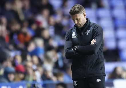 Rob Edwards Manager Luton Town Reacts Editorial Stock Photo - Stock
