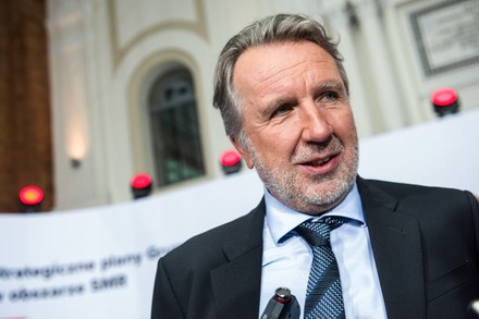 Polish Billionaire Businessman Michal Solowow Seen Editorial Stock