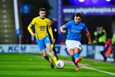 Darren Oldaker Chesterfield Plays Pass Ahead Editorial Stock Photo ...