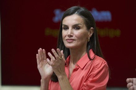 Queen Letizia Alexia Putellas Attends National Editorial Stock Photo ...