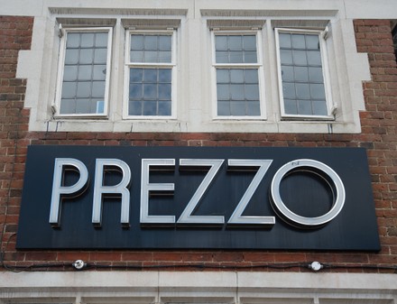 Prezzo Italian Restaurant Egham Surrey Closed Foto de stock de