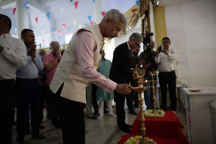 Indias Foreign Minister Subrahmanyam Jaishankar Visits Editorial Stock ...