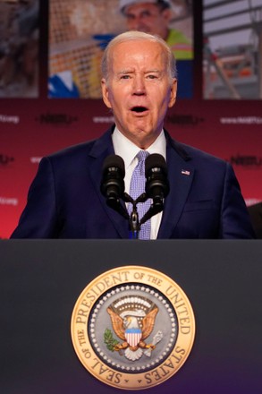 Us President Joe Biden Delivers Remarks Editorial Stock Photo - Stock ...