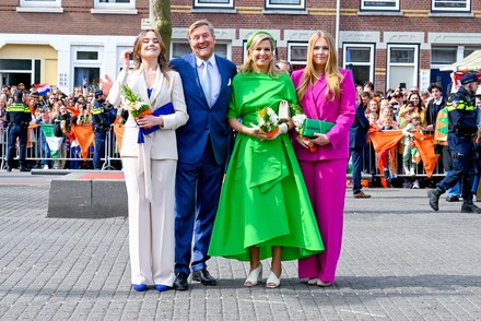 King Willemalexander Queen Maxima Netherlands Princess - Foto De Stock ...