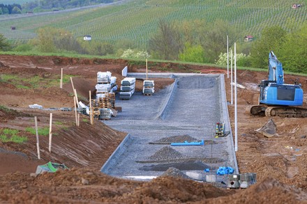 Access Roads Being Built On Construction Editorial Stock Photo - Stock ...