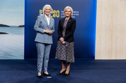 Swedens Health Minister Acko Ankarberg Johansson Editorial Stock Photo