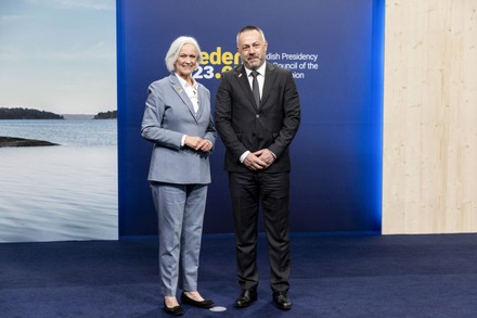 Swedens Health Minister Acko Ankarberg Johansson Editorial Stock Photo