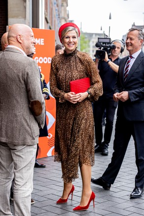 Queen Maxima Netherlands Attends Conference B Editorial Stock Photo ...