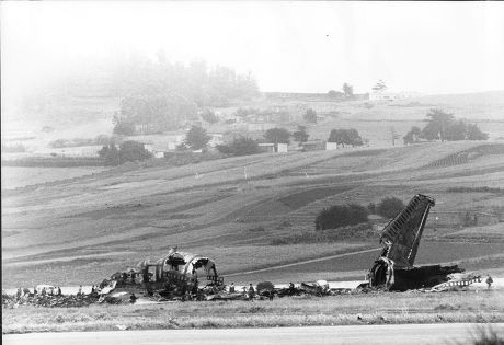 Wreckage After Worlds Worst Aviation Disaster Editorial Stock Photo