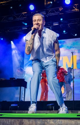 American Artist Macklemore Performs On Lunds Editorial Stock Photo ...