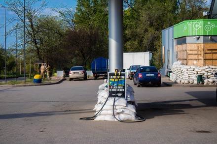 Okko Gas Station Kramatorsk Protected By Editorial Stock Photo - Stock ...