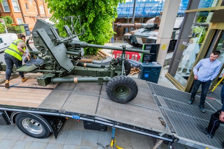 Installation Bofors Gun National Army Museum Editorial Stock Photo ...