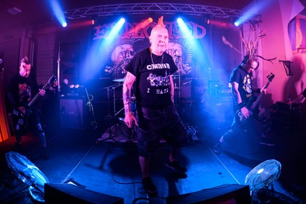 Exploited Punk Band Performs Live Circolo Editorial Stock Photo - Stock ...