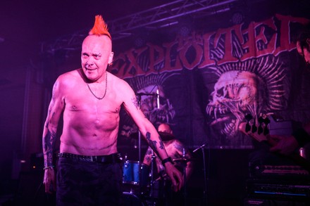 Exploited Punk Band Performs Live Circolo Editorial Stock Photo - Stock ...