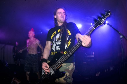Exploited Punk Band Performs Live Circolo Editorial Stock Photo - Stock ...