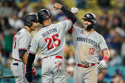 Byron Buxton Family Editorial Stock Photo - Stock Image