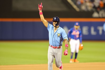 Tampa Bay Rays Jose Siri Runs Editorial Stock Photo - Stock Image