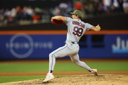 Cleveland Guardians relief pitcher James Karinchak reacts after News  Photo - Getty Images