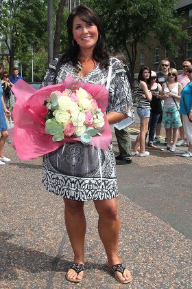 Stars of 'Loose Women' outside the London Television studios, London, Britain - 02 Aug 2011