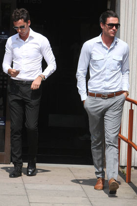 Jack Tweed, brother Lewis and Mark Wright appearing at Redbridge Magistrates court charged with assault and threatening behaviour, Ilford, Britain - 03 Aug 2011