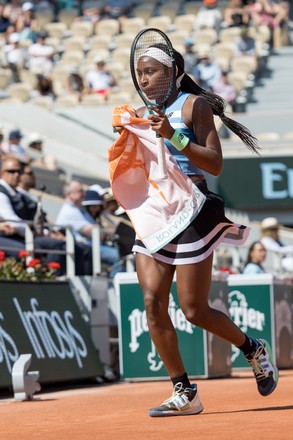 Coco Gauff During Roland Garros 2023 Editorial Stock Photo - Stock ...