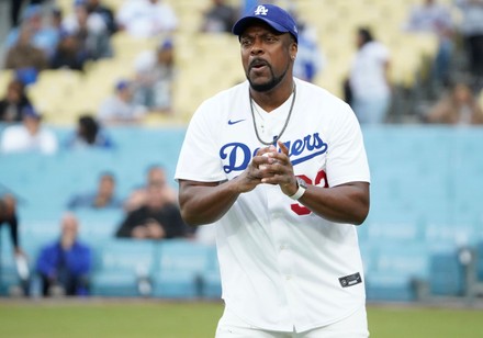 Dodgers Video: Chris Tucker Throws Out First Pitch At Dodger