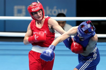 Womens 60kg Prelims Round 32 Kellie Editorial Stock Photo - Stock Image